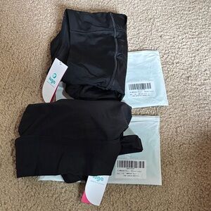 Iuga Black Large Swim Shorts and Bra